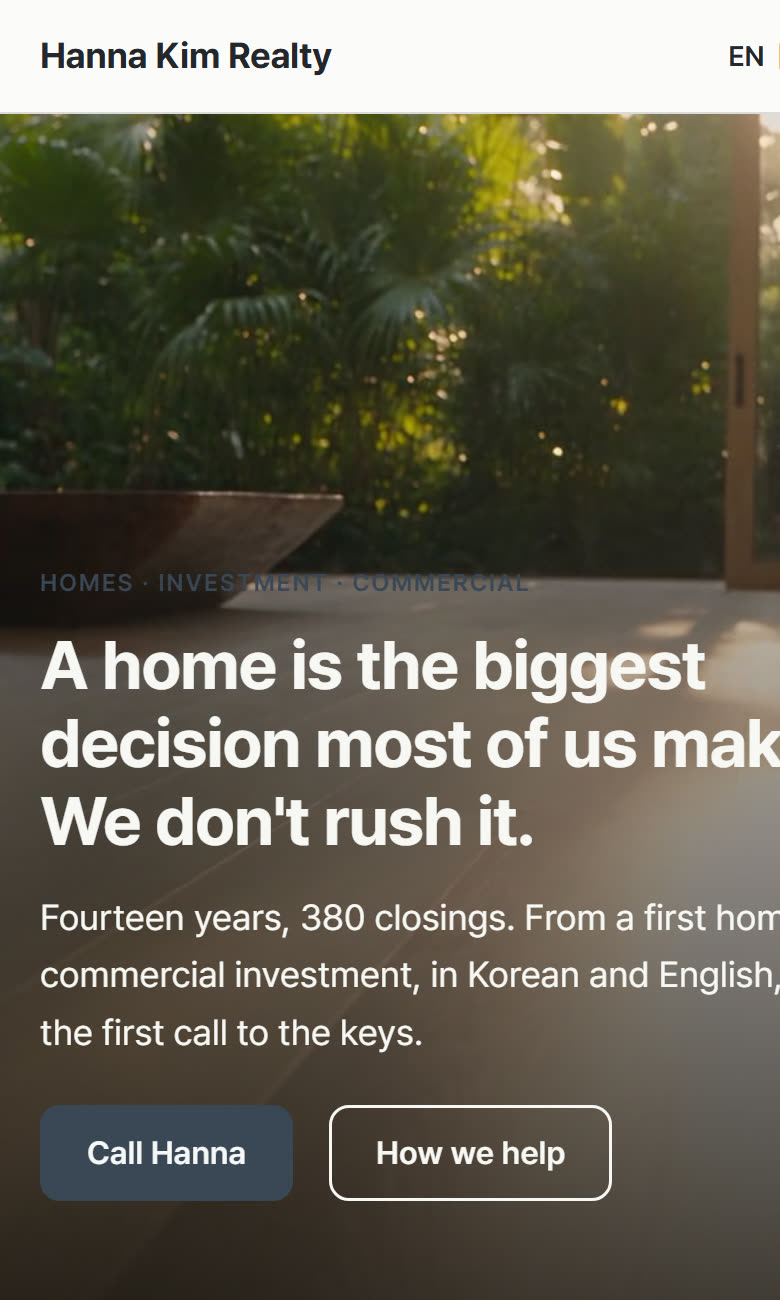 Hanna Kim Realty, Broker, LA and OC